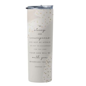 Strong and Courageous Tumbler