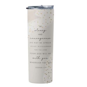 Strong and Courageous Tumbler