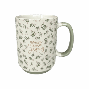 Give Me Jesus Floral Mug