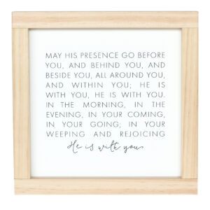 The Blessing Wood Sign (9 x 9)