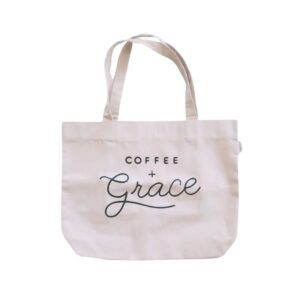 Coffee And Grace Tote Bag