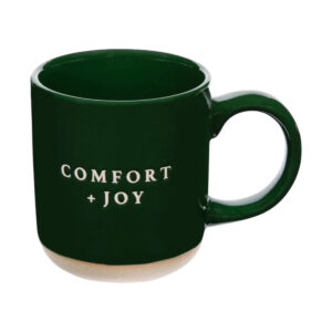 Comfort and Joy Stoneware Coffee Mug