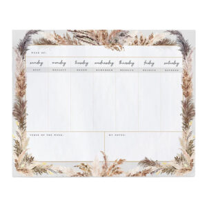 Fully Known Weekly Planner