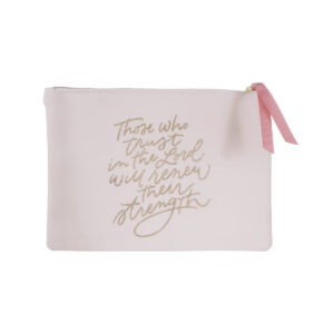 Isaiah 40:31 Accessory Pouch